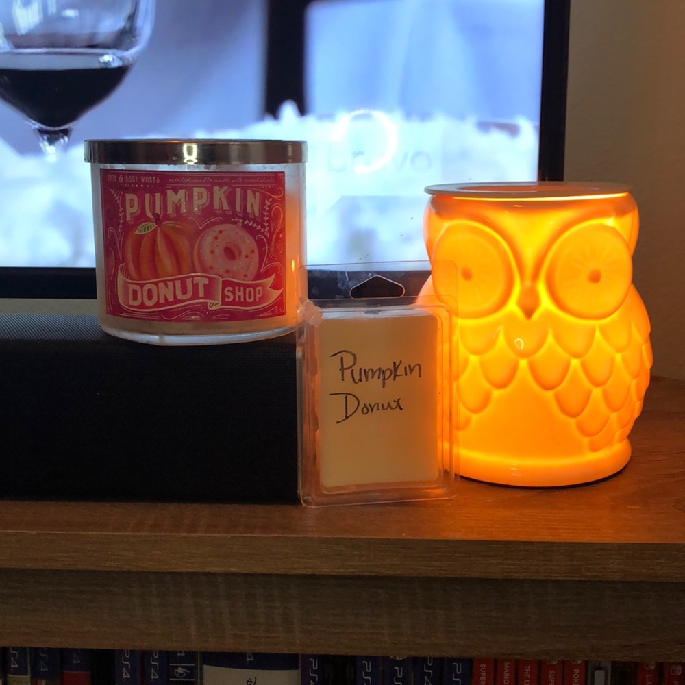 Bbw wax melt-pumpkin donut shop